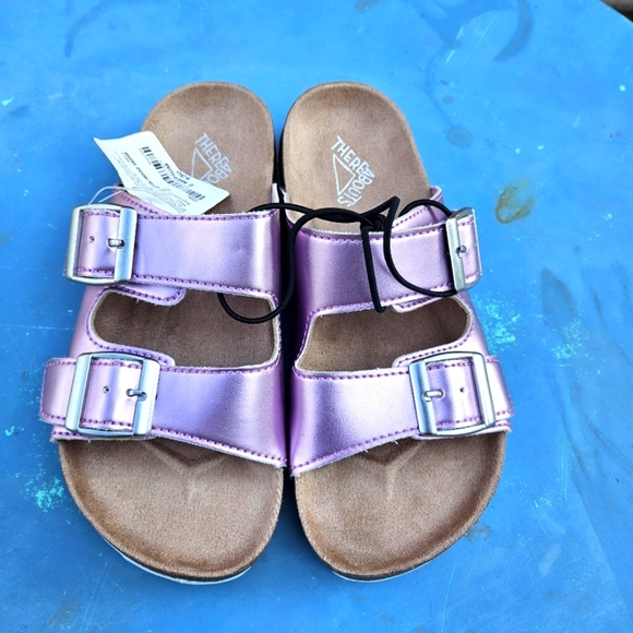 ThereAbouts Sandals Girls Size 2M - Picture 2 of 14